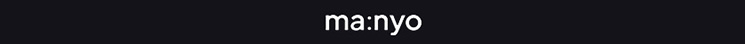 Logo značky Ma:nyo
