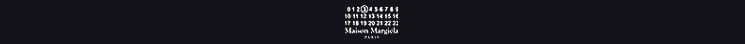 Logo značky Maison Margiela