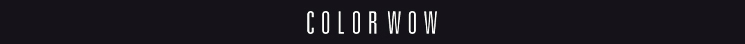 Barevné logo Color WOW